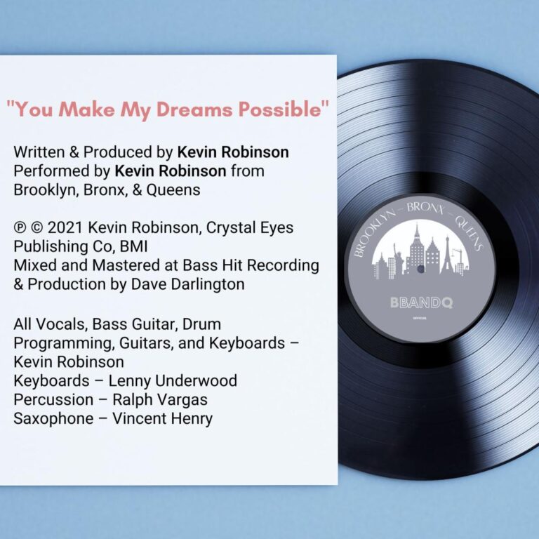 You Make My Dreams Possible - Backcover